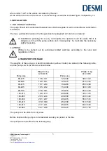 Предварительный просмотр 7 страницы Desmi NSLH Compact Spacer Operation And Maintenance Instructions