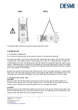 Предварительный просмотр 8 страницы Desmi NSLH Compact Spacer Operation And Maintenance Instructions