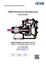 Предварительный просмотр 1 страницы Desmi VAC-2001 Operation And Maintenance Manual