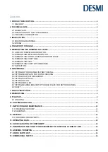 Предварительный просмотр 2 страницы Desmi VAC-2001 Operation And Maintenance Manual