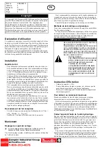 Preview for 6 page of Desoutter 2051474694 User Manual