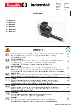 Desoutter AFTE480 Series Manual preview