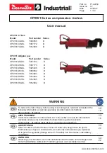 Desoutter Alligator jaw CP0351 Series User Manual preview