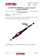 Preview for 7 page of Desoutter Delta Wrench 150 Nm User Manual