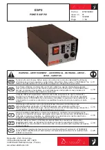 Предварительный просмотр 1 страницы Desoutter ESP2 Manual