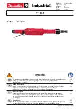 Preview for 1 page of Desoutter K1180-9 Manual