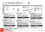 Preview for 10 page of Desoutter SD Series Installation And Use Manual