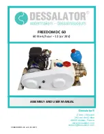 Preview for 1 page of DESSALATOR FREEDOM DC 60 Assembly And User'S Manual