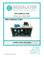 DESSALATOR PRO COMPACT D300 Assembly And User'S Manual preview