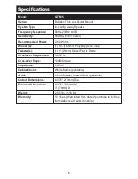 Preview for 8 page of Destination Audio QT605 Installation & Operation Manual