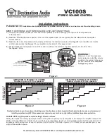 Destination Audio VC100S Installation Instructions предпросмотр