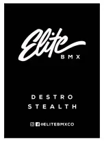 Предварительный просмотр 23 страницы DESTRO STEALTH ELITE BMX Manual