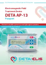 Deta-Elis DETA AP-13 Passport Manual preview