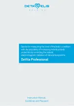 Deta-Elis DeVita Professional Instruction Manual preview