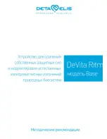 Preview for 61 page of Deta-Elis DeVita Ritm User Manual