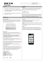 Preview for 1 page of Deta Connect LINK Manual