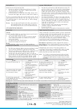 Preview for 20 page of Deta SILENT 100 12V User Instructions