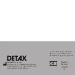 Preview for 37 page of Detax FREEPRINT split Instructions For Use Manual