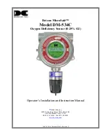 Предварительный просмотр 1 страницы Detcon MicroSafe DM-534C Instruction Manual