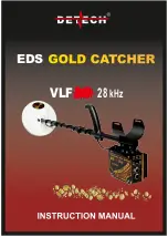 Detech EDS GOLD CATCHER Instruction Manual preview