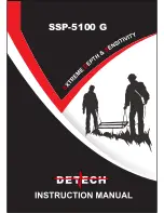 Detech SSP-5100 G Instruction Manual предпросмотр