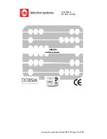 Detection Systems abacus 15R User Manual preview