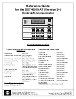 Preview for 1 page of Detection Systems DS7400Xi-AT Reference Manual