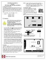 Detection Systems DS7436 Installation Instructions Manual предпросмотр