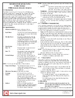 Detection Systems OD850 Installation Instructions preview