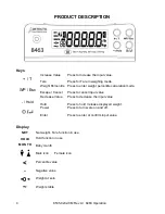 Предварительный просмотр 8 страницы Detecto 8463 Operation Manual