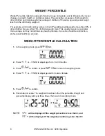 Preview for 10 page of Detecto 8463 Operation Manual