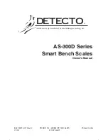 Detecto AS-300D Series Owner'S Manual preview