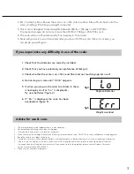 Preview for 3 page of Detecto D118 User Manual