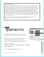 Preview for 12 page of Detecto D217 User Manual