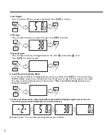 Preview for 8 page of Detecto D231 User Manual