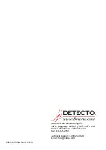 Preview for 12 page of Detecto DR400C Operation Manual