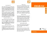 Preview for 1 page of Deteknix XPointer Land Quick Start Manual