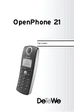 Preview for 1 page of DETEWE OpenPhone 21 User Manual