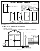 Preview for 5 page of Detex ADVANTEX 82 Series Installation Instructions Manual