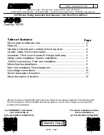 Detex AO19 Instructions Manual preview