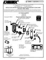 Предварительный просмотр 1 страницы Detex EAX-300 Instalating Instructions