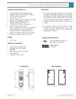 Preview for 2 page of Detex ES500 Series Instructions