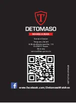 Предварительный просмотр 36 страницы DETOMASO DT1045 Manual