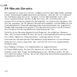 Preview for 10 page of DETOMASO DT3021 Manual