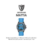 Preview for 1 page of DETOMASO MATTIA Manual