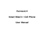 Detonate Fairmont II User Manual preview