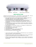 Preview for 5 page of Detox MD-805D User Manual