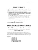 Preview for 5 page of Detroit Bikes Bicycle Owner'S Manual