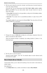 Preview for 30 page of DETRUM Blitz-DT9 User Manual