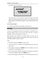 Preview for 18 page of DETRUM GAVIN-6C User Manual